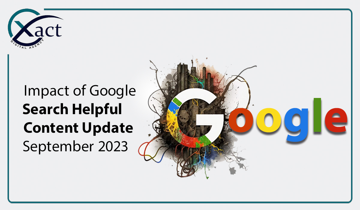Impact of Google Search Helpful Content Update September 2023